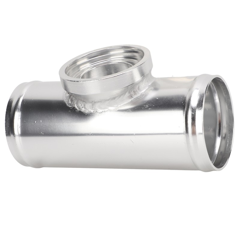2.5in Blow Off Valve Flange Aluminum Alloy Silver Rustproof Universal