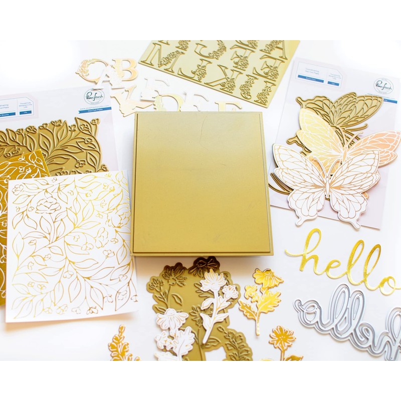 Pinkfresh Studio Solid HOT FOIL Plate, Large