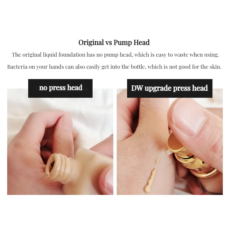 OBHRRY 2Pack Foundation Pump Compatible with Estee Lauder Double Wear