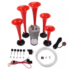 FARBIN Musical Air Horns Plays Melody Music Horn DIXLAND Multi-frequenc