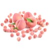 LUEYAO Artificial Peach, Simulation Pink Fake Fruit Mini Lifelike Peach