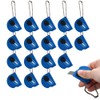 18 pack Mini Portable Utility Office Keychain with auto Retractable
