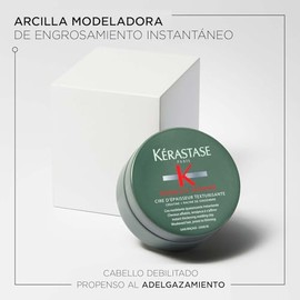 KRASTASE Cire dpaisseur Cera moldeadoraProporciona volumen al cabello, permite una fijacin ptima y facilita el peinado  Con Creatina y Raz de...      