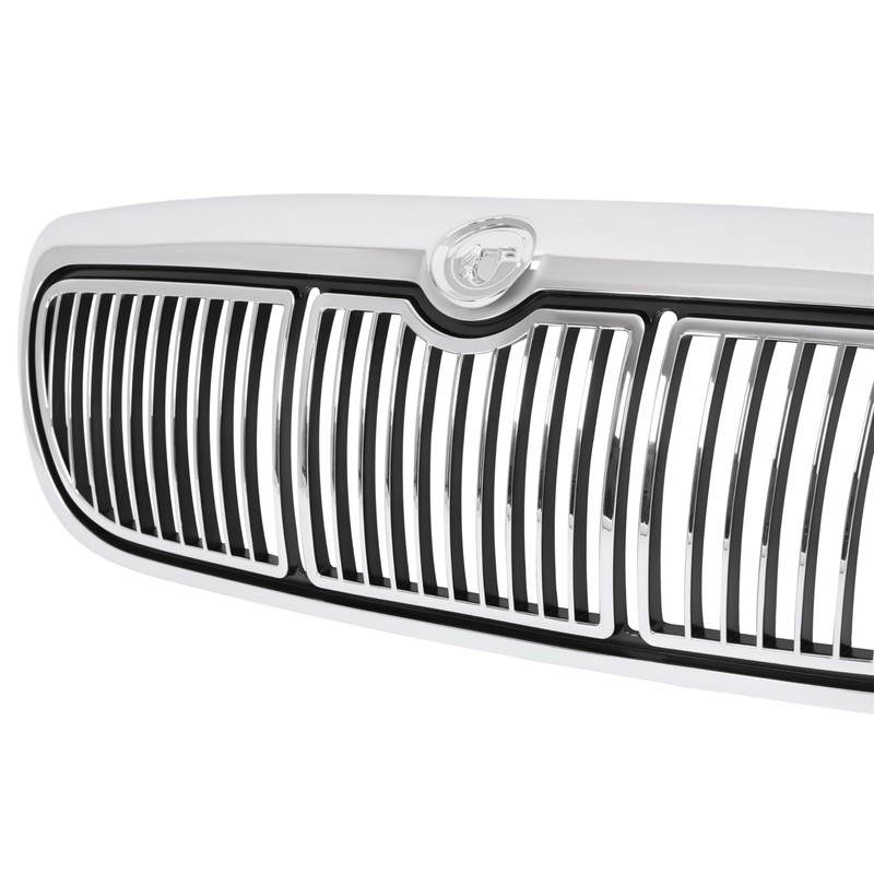 KUAFU Front Grill Compatible with 1998-2002 Mercury Grand Marquis GS/LS