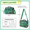 Retolit Lonchera Termica Bolsa Almuerzo Capacidad Portátil Niño Nina