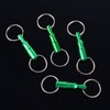 4pcs Quick Release Keychain, Iron Brass Alloy Detachable Keychain Pull