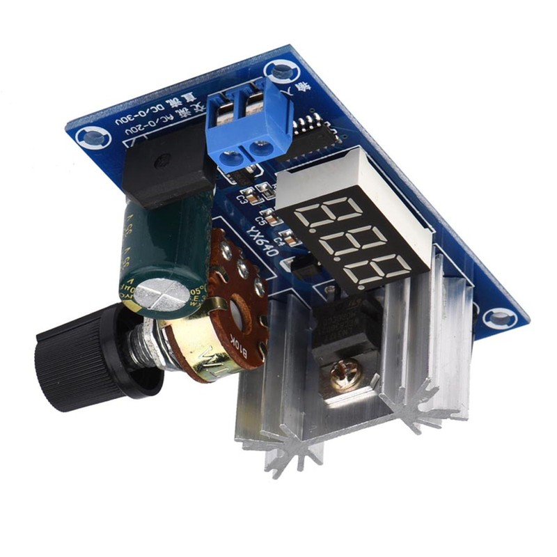 LM317 Voltage Regulator 12 V Adjustable DC 3 30 V