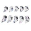 10pcs Golf Iron Covers Skull Pattern PU Scratch Proof Club