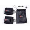 MuscleForge® Foot Straps for Cable Pull, Foot Cuffs for Pulley