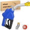 Nilight 1" NPT Fuel Nozzle with Fuel Hose Swivel, High