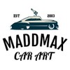 Maddmax Car Art Shelby GT500 Mustang Logo Laser Engraved Leather