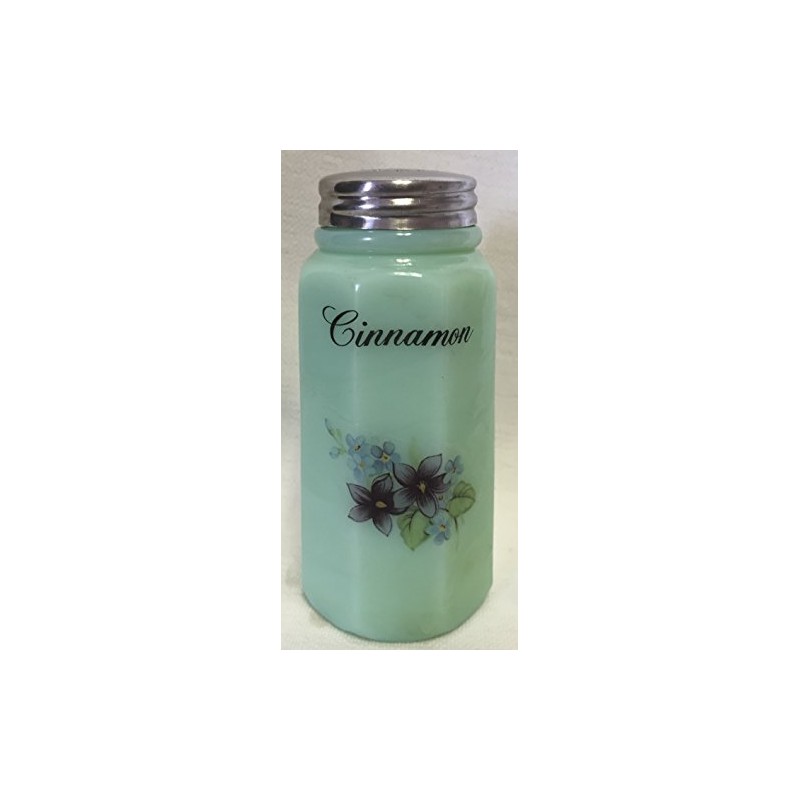 Sugar Shaker - Paneled - Rosso Exclusive - Jadeite w/Flowers