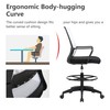 BestOffice Drafting Chair Tall Office Chair Adjustable Swivel Rolling Mesh