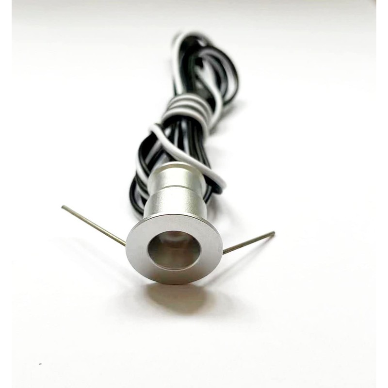 Getwefire Dimmable 3-5pcs/kits Recessed Installation DC12v 0.5W Mini LED Puck/Under