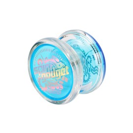 Yo-Yo From Beginners Video Lesson Links Spin Gear Spin Gadget (Building Kit, Clear x Blue)