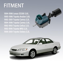 Vapor Canister EGR Vacuum Solenoid Val-ve Switch Fits for 1992-2001 Toyota ES300 Avalon Camry Celica MR2 Solara Replaces 90910-12080 VST-006