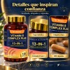 Vitaminas B1 B2 B3 B5 B6 B7 B9 B12 Complex