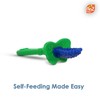 RaZbaby RaZberry Infant Training Spoon, 6m+ (Red & Blue, 2