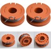 4PCS Strimmer Spool Line Replacement Spool & Line for Powerbase