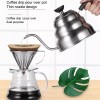 generic Cafetera Con Cuello De Cisne De Acero Inoxidable Para