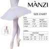 MANZI Women’s and Girls’ Basic Convertible Ballet Dance Tights with