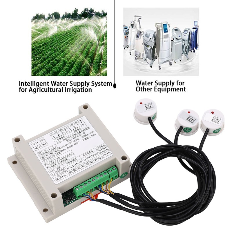 AC100 to 260V Automatic Water Level Controller XKC C352 3P