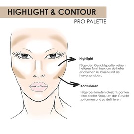 NYX PROFESSIONAL MAKEUP Highlight & Contour Pro Palette