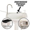 Portable Sink Outdoor Camping Sink Battery Operated Electric Hand Washing