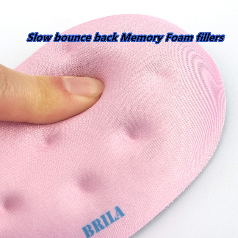 BRILA Wrist Rest - Ergonomic Memory Foam Wrist Support for