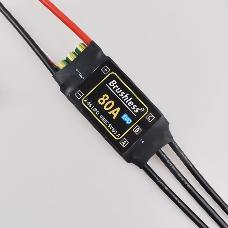 KINGMODEL RC Helicopter 80A Brushless BHLeli HV ESC 2-6S LiPo
