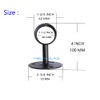 NELXULAS Stainless Steel Heavy Duty Closet Rod,Curtain Rod End Supports