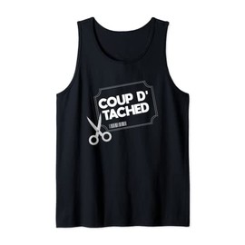 Couponing Coup D'Tached Coupon Queen Coupons Funny Couponer Tank Top