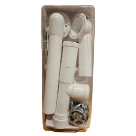 Everbilt White PolyPropylene Easy Touch Bath Drain 1 - 1/2 inch & FREE SHIPPING