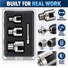 Integrated Pipe Threading Tool for 4-point / 6-point Water Distribution