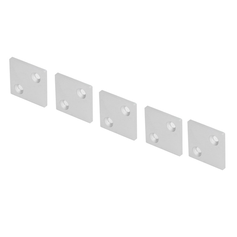 5Pcs Aluminum Profiles End Cover 8080 Double Slot Ends Caps
