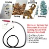 Micro Rod Sander, Micro Compressed Air Stick Grinder, Pencil Grinder,