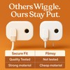 GAYA Grounding Plug Adapter - 2 Pack Dual Port Ground