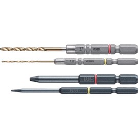 Vessel (VESSEL) Screw Removal Bit, Slim, 2 Types, Stripped Screw, Deformed Screw for M3~M6 NEJ-45