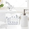 Conair Travel Sized Toiletries, TSA Approved Travel Bottles, Travel Sized