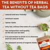 Herbal Detox Tea: Cleanse Tea for Digestive Health, Natural Energy