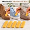 5-Pack Natural Rubber Shoe Erasers for Suede Cleaning – Compact