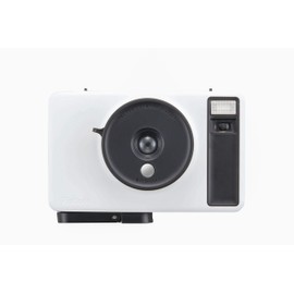 Pixtoss TCC-05WH Takara Tomy Instant Toy Camera MILK WHITE with Cheki Film