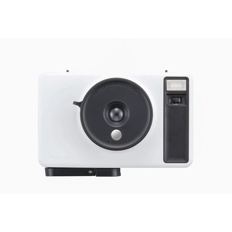Pixtoss TCC-05WH Takara Tomy Instant Toy Camera MILK WHITE with