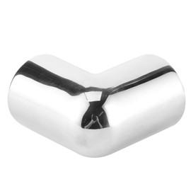 Boat Pipe Connector, 90° Angle Pipe Connector for Marine Yachts, Angle Connector, Handrail Connector for Boats, 90 Degree Angle, Stainless Steel Handrail Connector (A(22mm))