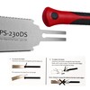 Byakko Tools Japanese Saw, Double Edge 9/17 TPI, 230mm, Ryoba