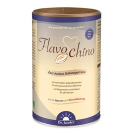 Dr. Jacob's Flavochino I Delicately Tart Cocoa Drink without Added Sugar