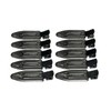Makeup Clips, Bangs Clips, Made in Japan, Black, Set of