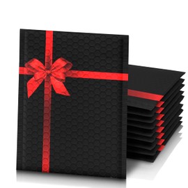 Vapulcio Bubble Mailers 4x7 Inch 50 Pack, Bowtie Self-Seal Strong Adhesion Padded Envelopes, Cushioning Padded Mailers, Bubble Mailing Envelopes, Padded Poly Bubble Mailers - Usable Size 4x6 Inch