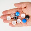 Number Plate Screws with Drill Tip, 24 Pieces, M5 x