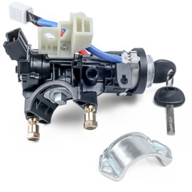 81910-B2100 Ignition Lock Switch Assembly with Keys Compatible with Kia Soul Soul EV 2014-2019, Ignition Lock Cylinder with Housing Replace# 81910B2100, 81450-34190, 81905-B2110